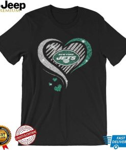 New York Jets Heart Diamond T shirt