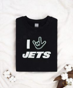 New York Jets Homage The NFL ASL Collection by Love Sign Tri Blend T Shirt