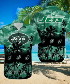 New York Jets NFL All Over printed 3D Beach Lover Gift Aloha Hawaiian Shirt