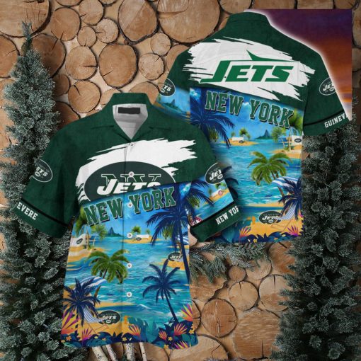 New York Jets NFL Customized Summer Hawaii Shirt For Sports Fans