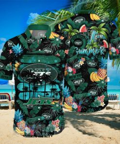 New York Jets NFL Floral All Over Print Classic Hawaiian Shirt