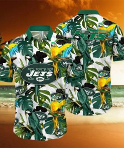 New York Jets NFL Flower Hawaiian Shirt Great Gift For Fans