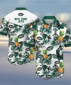 New York Jets NFL Hawaiian Shirt Tropical Pattern Graphic Hawaii Shirt For Fan Ever Hot Trend 2023