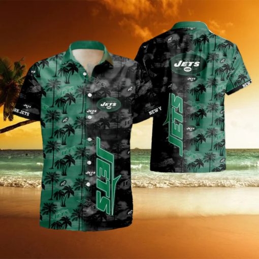 New York Jets Nfl Summer Hawaiian Shirt And Shorts