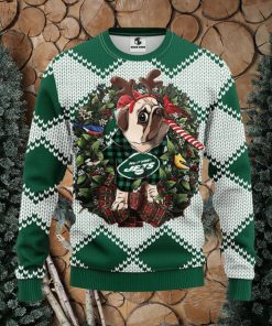 New York Jets Pub Dog Xmas Ugly Christmas Sweater Best Christmas Gift Ideas