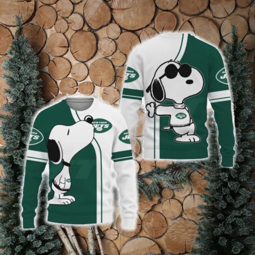 New York Jets Shop Champion Team 3D Sweater Christmas For Fan Gift