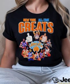 New York Knicks All time Greats Signatures Shirt