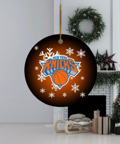 New York Knicks NBA Personalized 2023 Xmas Gifts Christmas Decorations Ornament