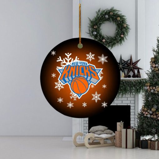 New York Knicks NBA Personalized 2023 Xmas Gifts Christmas Decorations Ornament