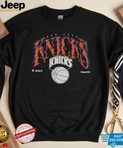 New York Knicks NBA Suga Glitch T Shirt