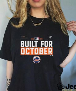 New York Mets Built For October 2023 Postseason shirt - Limotees