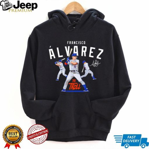 New York Mets Francisco Alvarez the troll signature shirt