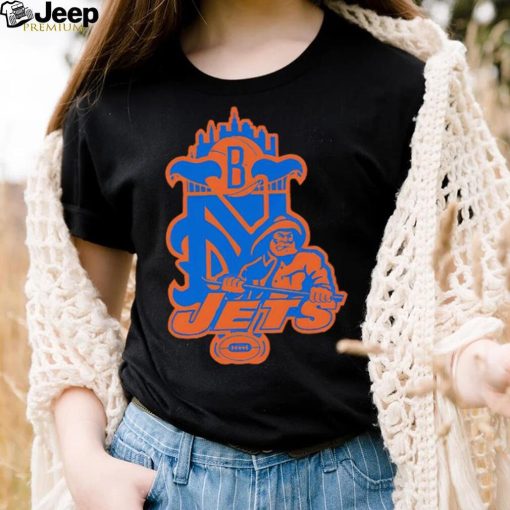 New York Mets Jets Nets logo shirt