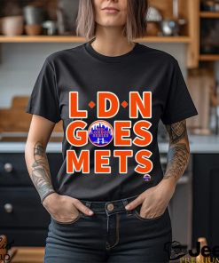 New York Mets LDN Goes Mets 2024 London Series logo shirt