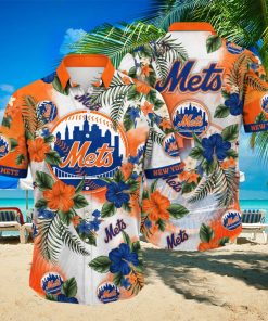 New York Mets MLB Hawaiian Shirt Hot Seasontime Aloha Shirt