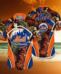 New York Mets Mlb Flower Hawaii Shirt For Fans