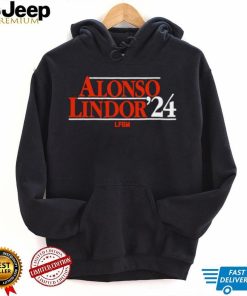 New York Mets Pete Alonso and Francisco Lindor 2024 LFGM shirt