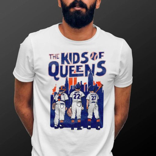 New York Mets the kids of Queens Alvarez Baty Vientos shirt