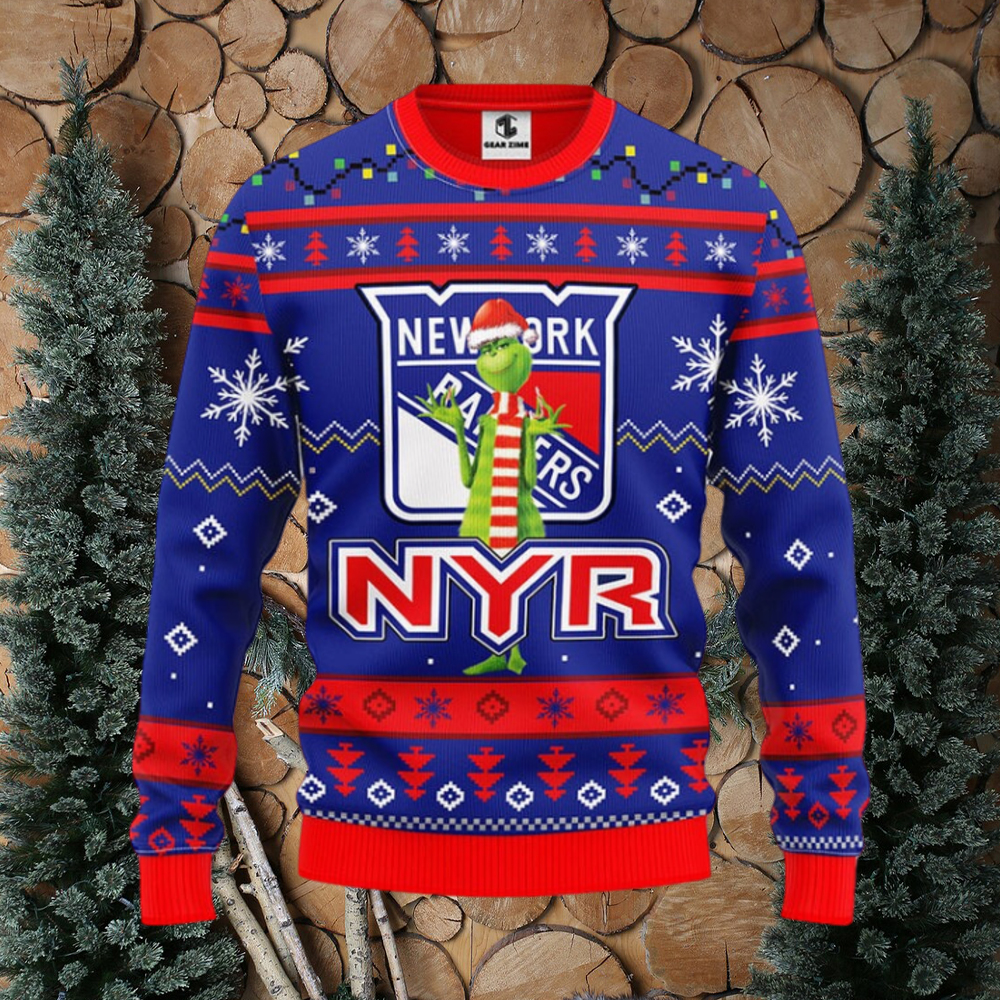 New york shop rangers christmas sweater