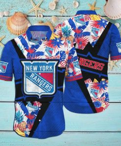 New York Rangers NHL Flower Hawaiian Shirt Gift For Men Women Fans