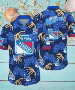 New York Rangers NHL Flower Hawaiian Shirt Impressive Gift For Fans