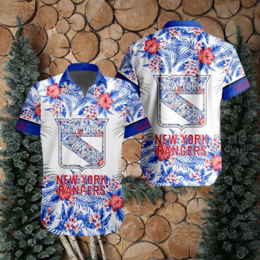 New York Rangers NHL Team Beach Vibe Hawaiian Shirt