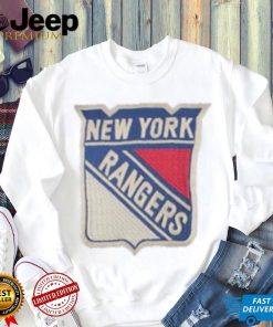 New York Rangers Red Jacket Heathered Hillwood T Shirt