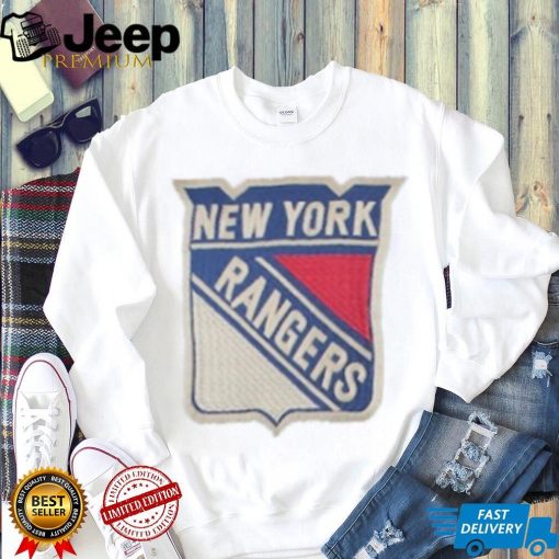 New York Rangers Red Jacket Heathered Hillwood T Shirt