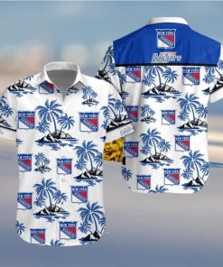 New York Rangers Summer Shirt Hawaiian Shirt