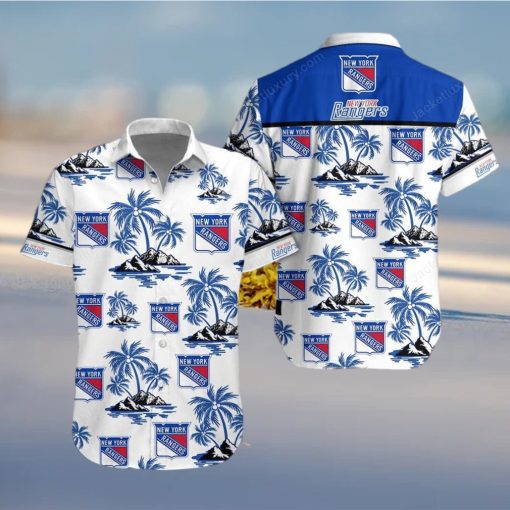 New York Rangers Summer Shirt Hawaiian Shirt