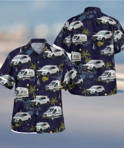 New York Westchester EMS Hawaiian Shirt