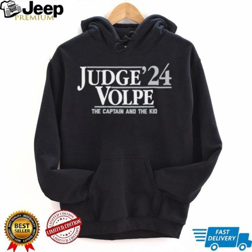 New York Yankees Aaron Judge and Anthony Volpe 2024 The Captain and the Kid shirt