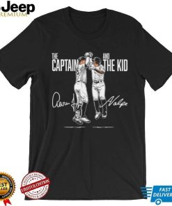 New York Yankees Aaron Judge and Anthony Volpe the Captain and the Kid signature shirt