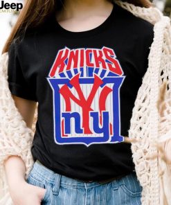 New York Yankees Giants Knicks logo shirt