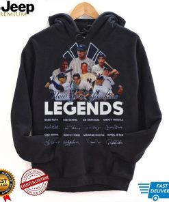 New York Yankees Legends 2023 Signatures Shirt