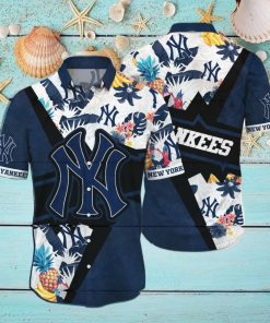 New York Yankees MLB Flower Hawaiian Shirt Gift For Men Women Fans