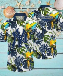 New York Yankees MLB Flower Hawaiian Shirt Great Gift For Fans