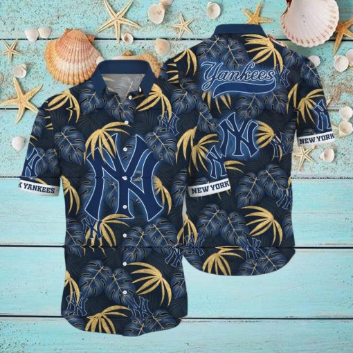 New York Yankees MLB Flower Hawaiian Shirt Impressive Gift For Fans