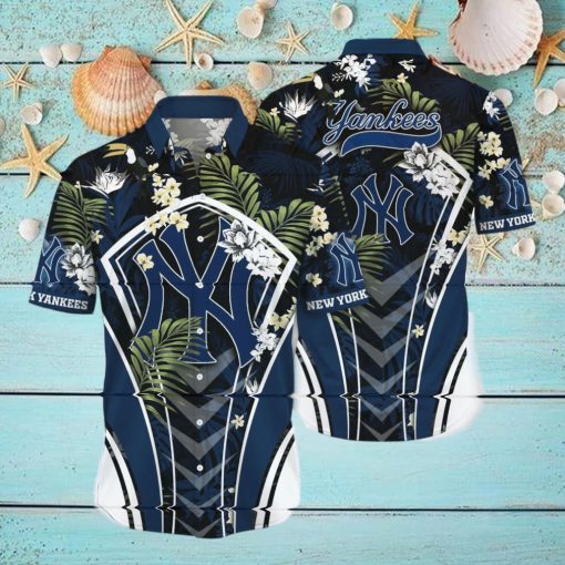 New York Yankees MLB Flower Hawaiian Shirt Special Gift For Men Women Fans