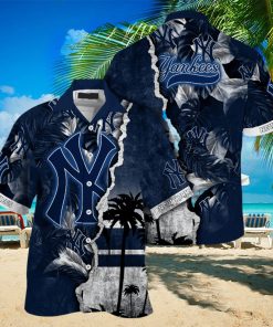 New York Yankees MLB Hawaiian Shirt Custom Sunglasses Aloha Shirt