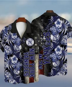 New York Yankees Major League Baseball 3D AOP Hawaiian Shirt