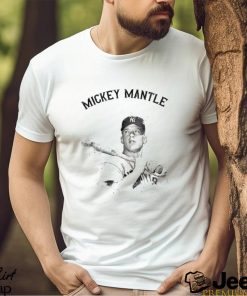 New York Yankees Mickey Mantle retro art shirt