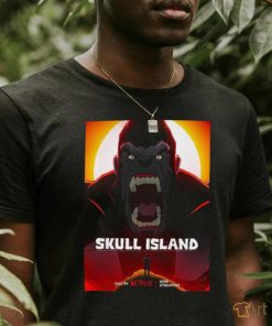 New monsterverse series skull island poster shirt