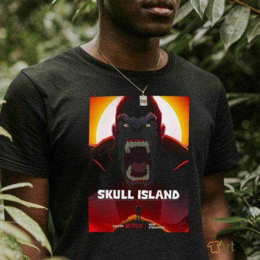 New monsterverse series skull island poster shirt