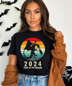 New year 2024 year of the dragon vintage shirt