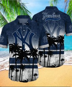 NewYork Yankees MLB Logo Coconut Tropical Hawaiian Shirt Beach Gift For Fans