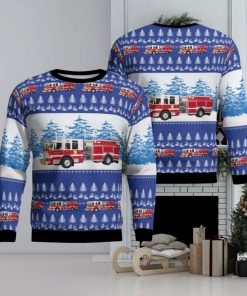 Newark, Delaware, Aetna Hose Hook & Ladder Company AOP Ugly Sweater