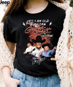 News Yes I’m Old But I Saw George Strait On Stage Signature 2023 Shirt