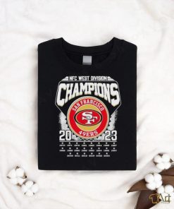 Nfc West Division Champions San Francisco 49ers 2023 Shirt