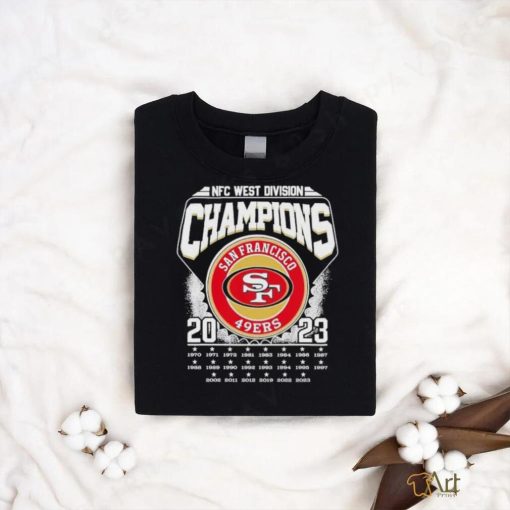 Nfc West Division Champions San Francisco 49ers 2023 Shirt